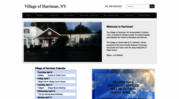 villageofharriman.org