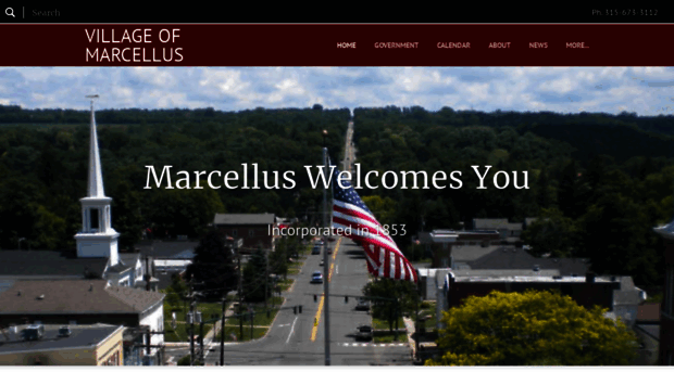 villageofmarcellus.com