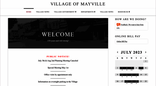 villageofmayville.org