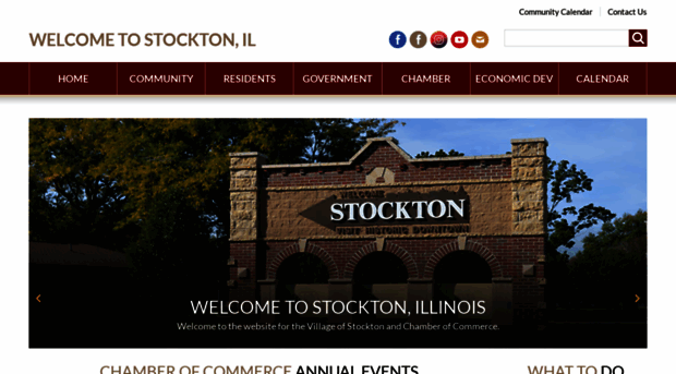 villageofstockton.com