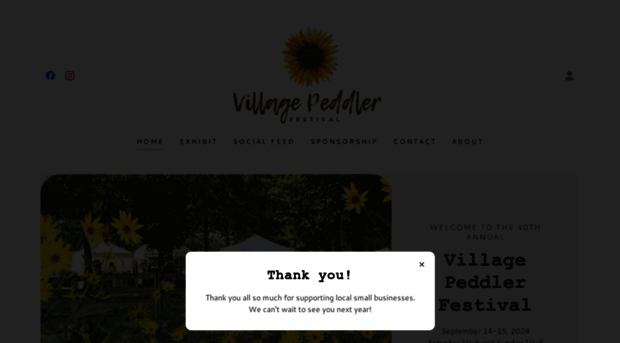 villagepeddlerfestival.com