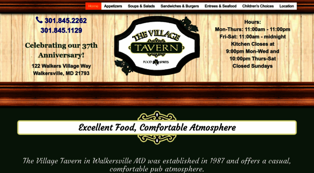 villagetavernwalkersville.com