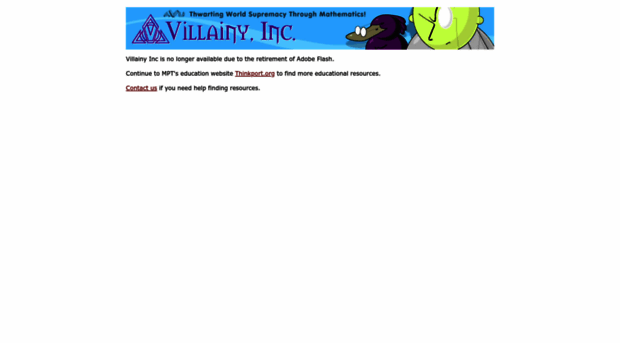 villainyinc.thinkport.org