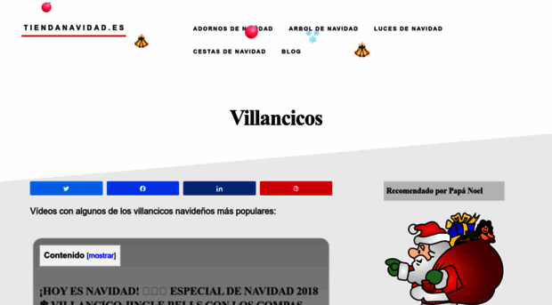 villancicosdenavidad.net