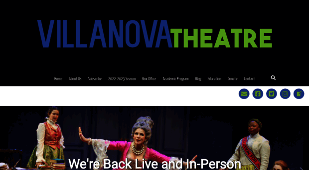 villanovatheatre.org