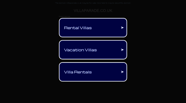 villaparade.co.uk