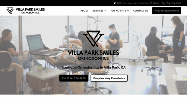 villaparksmiles.com