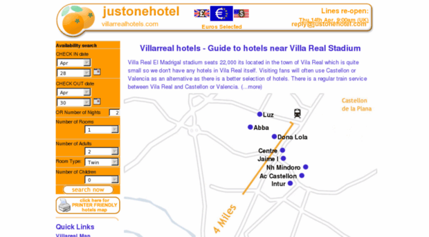 villarrealhotels.com