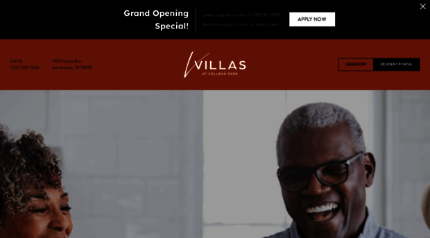 villasatcollegepark.com