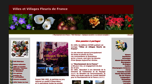 Page De Garde Candidature Villes Et Villages Fleuris villes-villages-fleuris-de-france.fr - VILLES et VILLAGES FLEURIS de