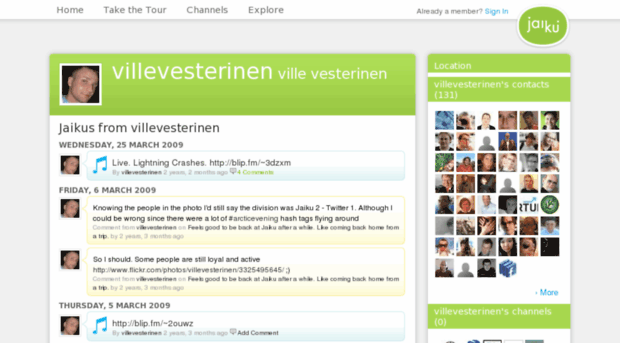 villevesterinen.jaiku.com