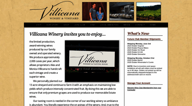 villicanawinery.com