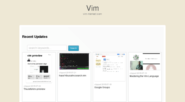 vim.memect.com