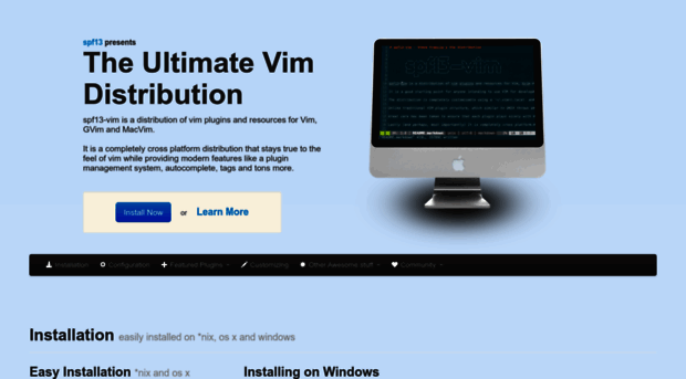 vim.spf13.com