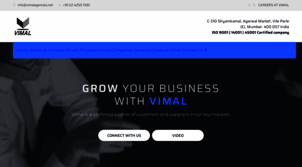 vimalagencies.net