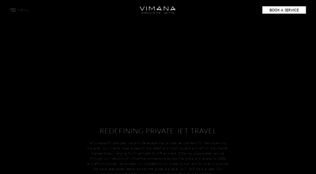 vimanaprivatejets.com