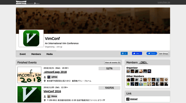 vimconf.connpass.com