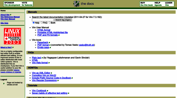 vimdoc.sourceforge.net