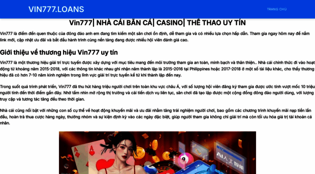 vin777.loans