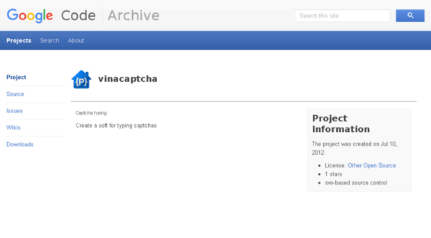 vinacaptcha.googlecode.com