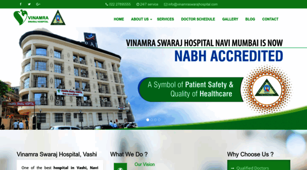 vinamraswarajhospital.com