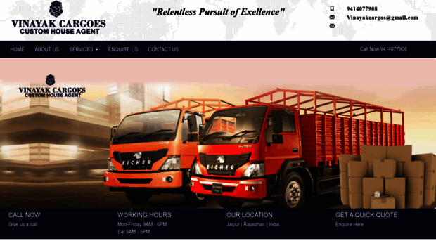 vinayakcargoes.com