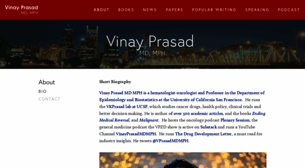 vinayakkprasad.com
