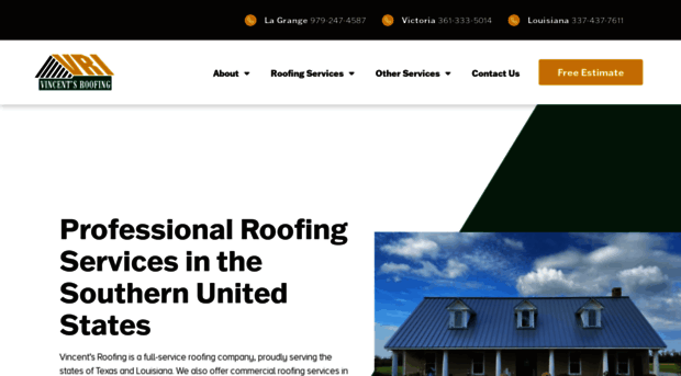 vincentsroofing.com