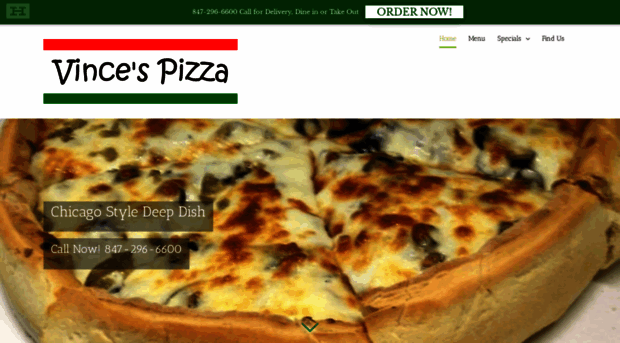 vincespizzaniles.com