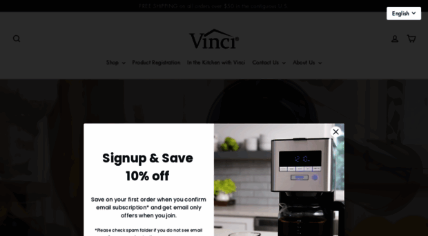 vincihousewares.com