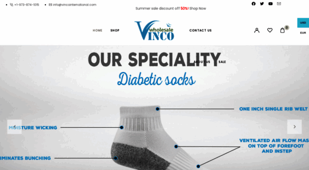vincointernational.com