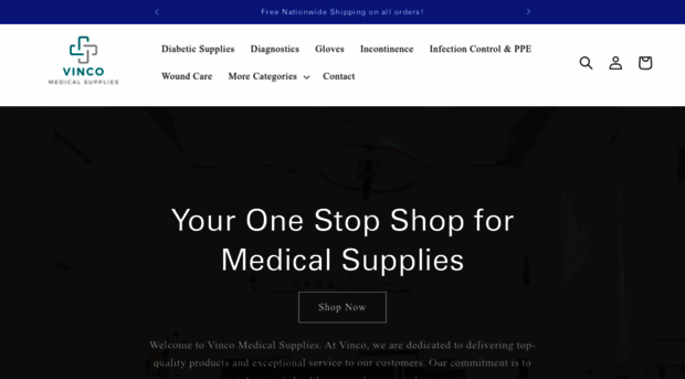 vincosupplies.com