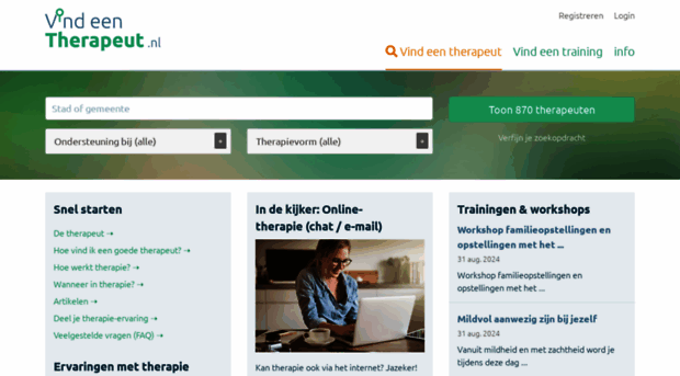 vind-een-therapeut.nl