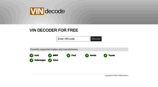 vindecode.eu