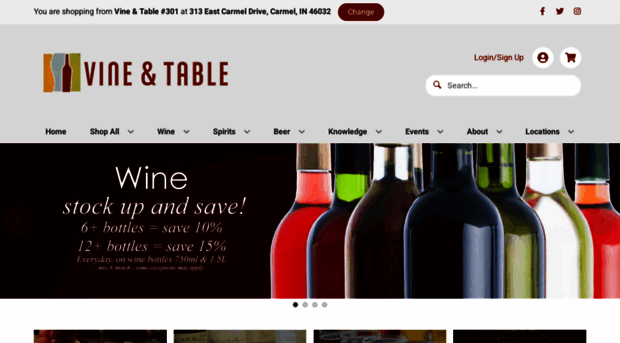 vineandtable.com