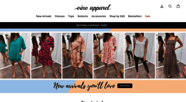 vineapparel.com