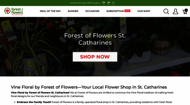 vinefloralstcatharines.com