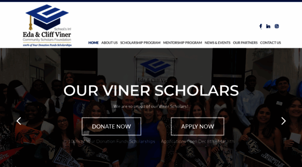 vinerscholars.org