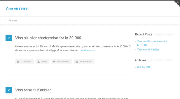vinnreisekonkurranse.no