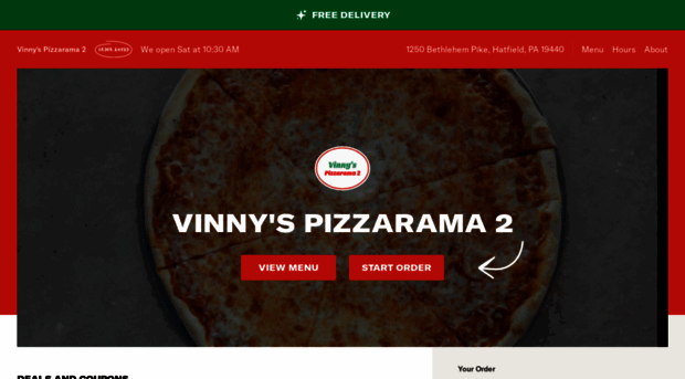 vinnyspizzarama2.com