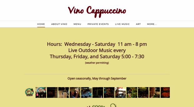 vinocappuccinobistro.com