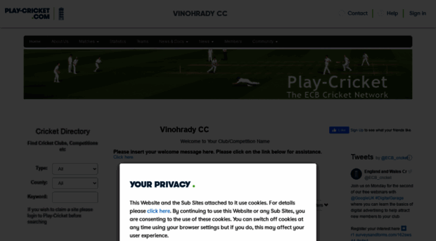 vinohrady.play-cricket.com