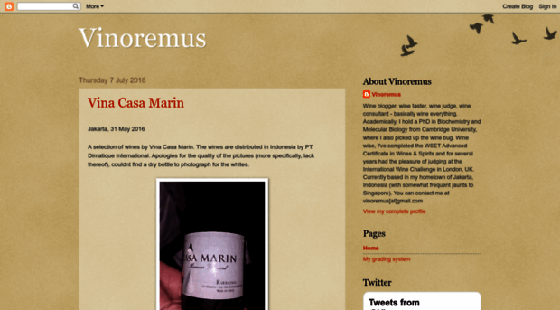 vinoremus.blogspot.com