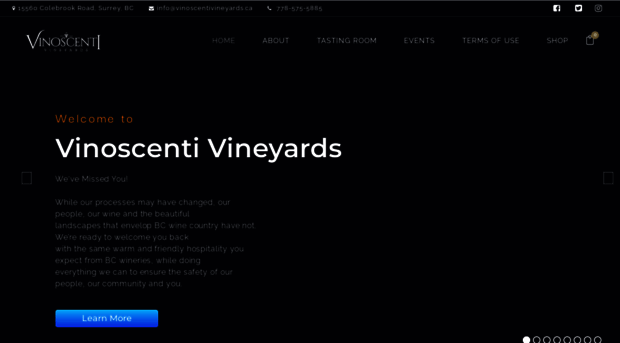 vinoscentivineyards.ca