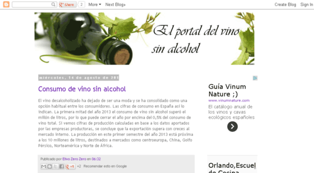 vinosinalcohol.info