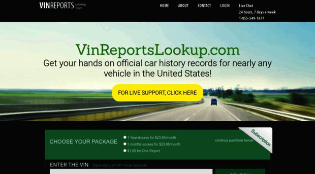 vinreportslookup.com