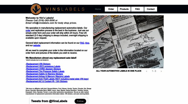 vinslabels.com