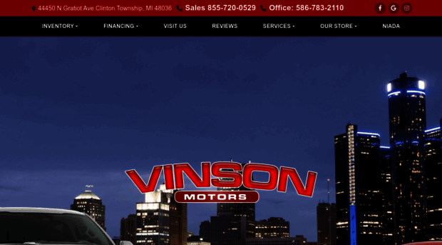 vinsonmotorsllc.com