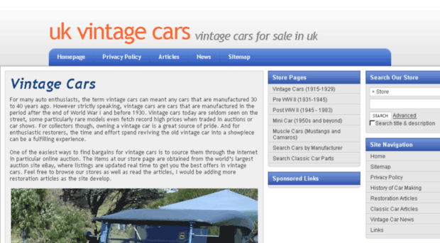 vintage-cars-for-sale-uk.com
