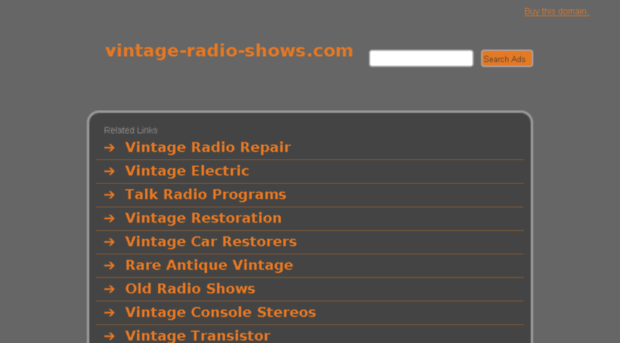 vintage-radio-shows.com